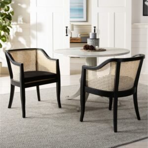Kursi Makan Sofa Kombinasi Rotan