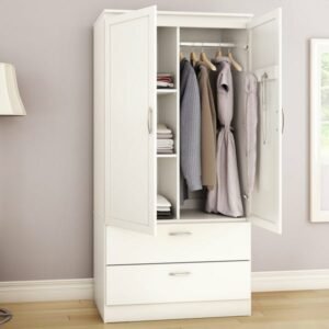 Lemari Pakaian Minimalis 2 Pintu