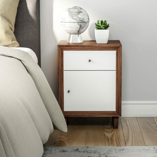 Nakas Minimalis Samping Tempat Tidur 2 Laci