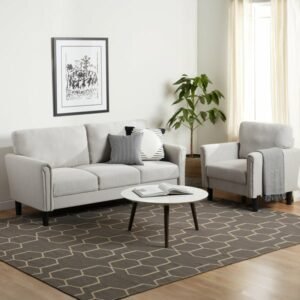 Set Kursi Sofa Ruang Tamu Nuansa Lembut