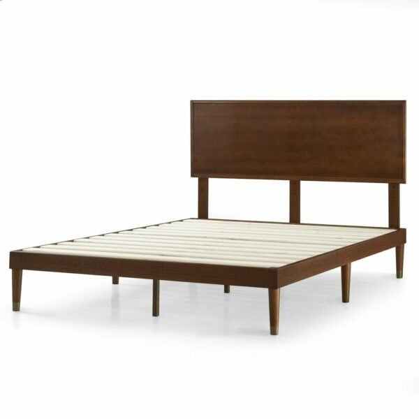 Tempat Tidur Jati Klasik Finishing Natural Brown