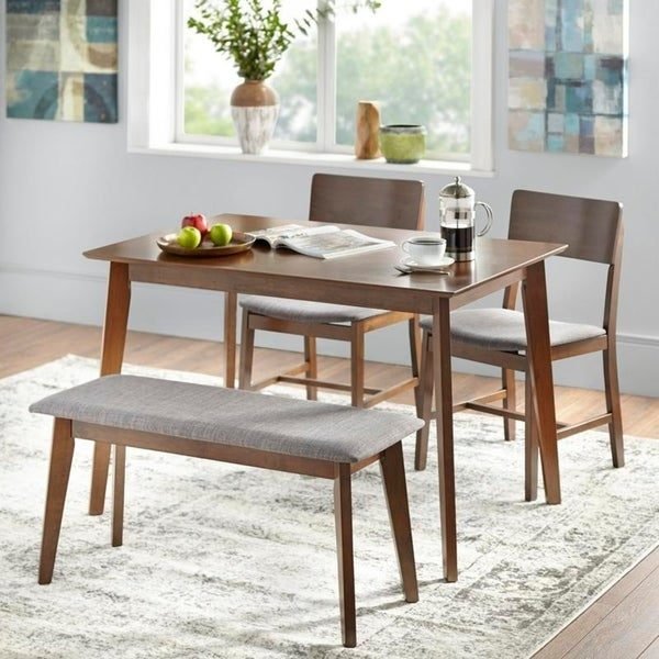 Set Kursi Makan Sofa Jati Bangku Panjang