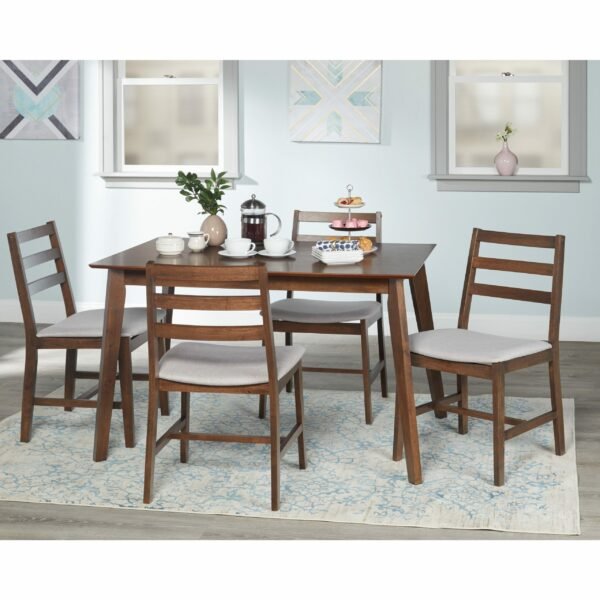Set Meja Makan Retro Jati Mebel Jepara