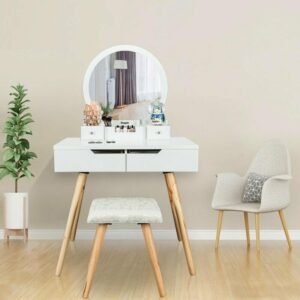 Jual Meja Rias Model Retro Jati Murah