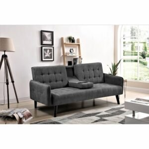 Bangku Sofa Tamu Kaki-Kaki Miring Abad Pertengahan