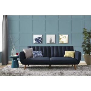 Bangku Sofa Sandaran Tangan Lengkung Mewah