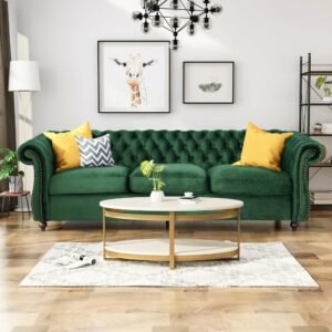 Kursi Sofa 3 Set Modern Nuansa Glamour