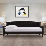 Bangku Sofa Day bed Mewah Sandaran Tangan Rendah