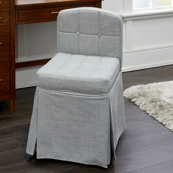 Kursi Stool Sofa dengan Bungkusan Kain Fabric