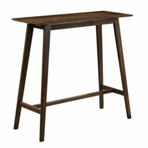 Meja Bar Tinggi Jati Finishing brown