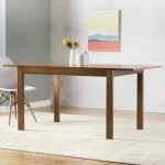 Meja Makan Minimalis Finishing Walnut