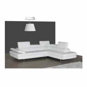 Jual Set Kursi Sofa Tamu Warna Putih Kaki-Kaki Logam