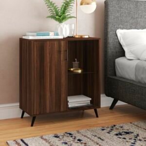 Lemari Kabinet Jati 2 Pintu Warna Brown