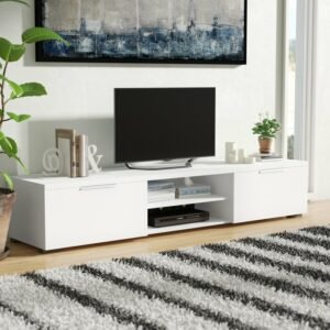 Meja TV Minimalis Panjang Modern