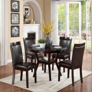 Set Meja Makan Marjorie 5 Piecis