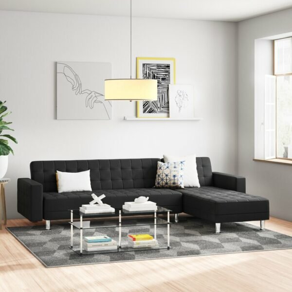 Harga Set Kursi Tamu Sofa Elegant Warna Black