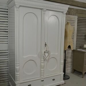 Lemari Pakaian Minimalis 2 Pintu Elegan