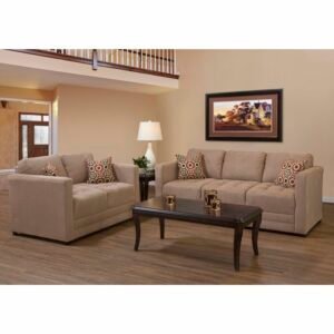 Set Kursi Tamu Sofa Modern 2 Bangku Cantik