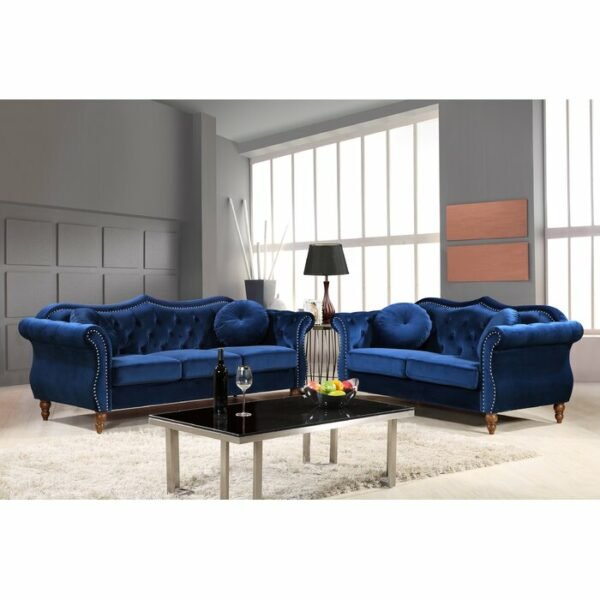 Set Kursi Tamu Sofa Luxury dengan Pelapis Lembut
