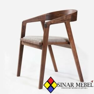Kursi Cafe Jati Model Robot Minimalis