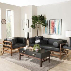 Set Kursi Tamu Jati SM 3 Model Box Sofa