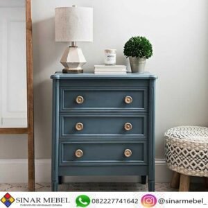 Nakas Minimalis Gwen 3 Laci Murah