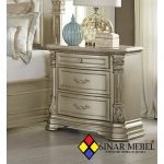 Nakas Minimalis Mewah Finishing Silver Glossy
