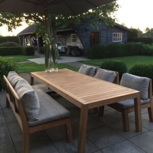 Set Meja Makan Outdoor Johnson