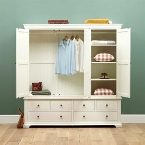 Lemari Pakaian Minimalis Duco 4 Pintu Mewah