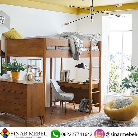 West elm loft bed sales