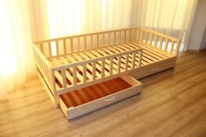 Tempat Tidur Anak Jari-Jari Laci Bawah