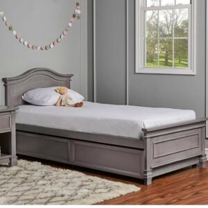 Tempat Tidur Anak Shabby Warna Grey