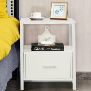 Nakas Minimalis Industrial Warna Putih 