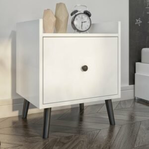 Nakas Minimalis 1 Laci Warna Putih