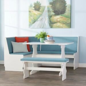 Set Meja Makan Minimalis Model L