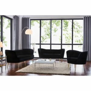 Set Sofa Tamu Shabby Kaki-Kaki Gold