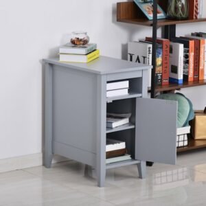 Nakas Ruang Tamu Anthony Warna Grey
