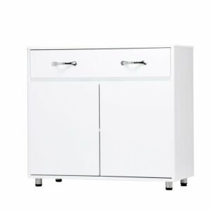 Meja Nakas Minimalis 2 Pintu Laci