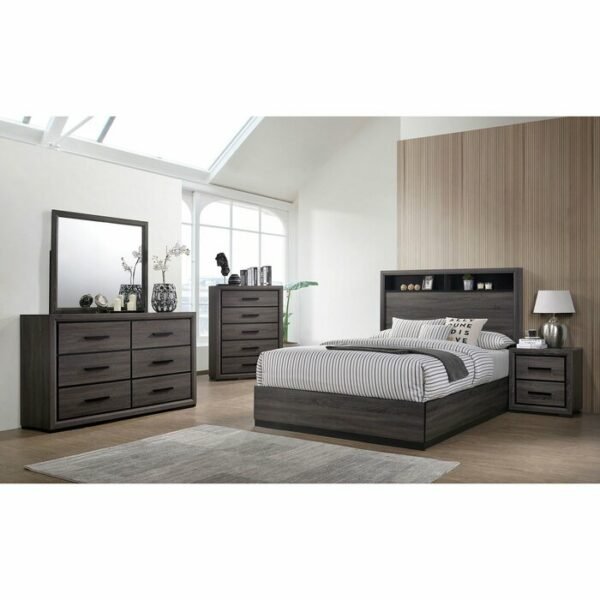 Kamar Set Minimalis Jati Brayden Rustic