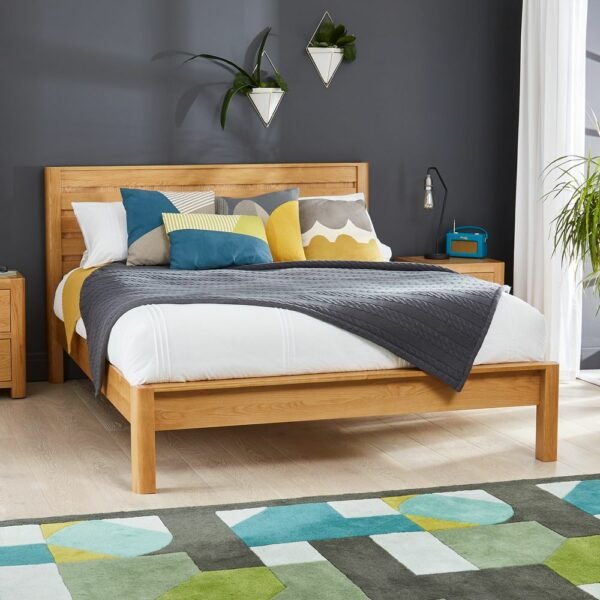Tempat Tidur Jati Minimalis Model Blok