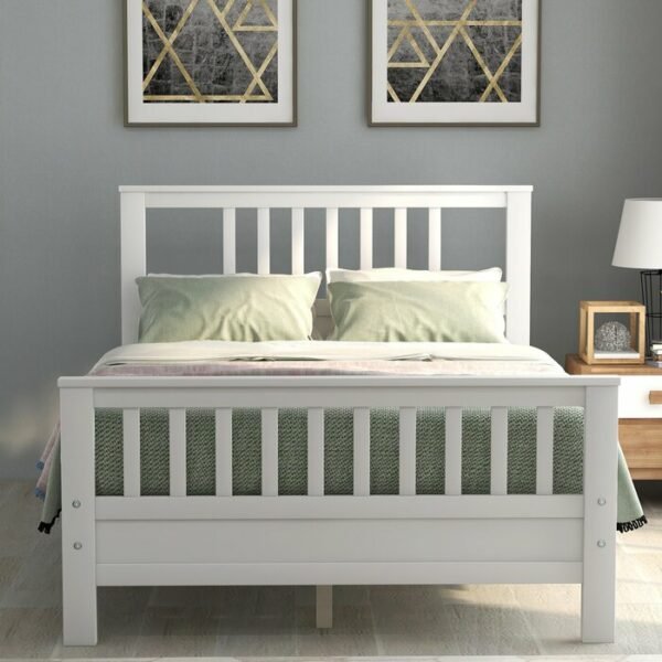 Tempat Tidur Minimalis Chloe Warna Putih
