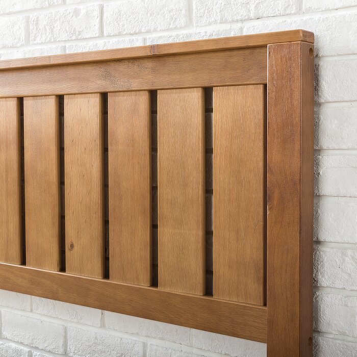 Tempat Tidur Minimalis Jati Sandaran Jari-Jari