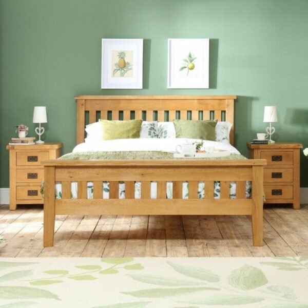 Tempat Tidur Minimalis Jati Surendded