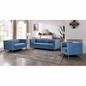 Set Kursi Tamu Sofa Simple Bludru