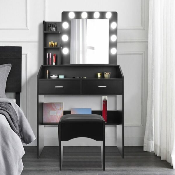 Meja Rias Minimalis Jati Fen Vanity