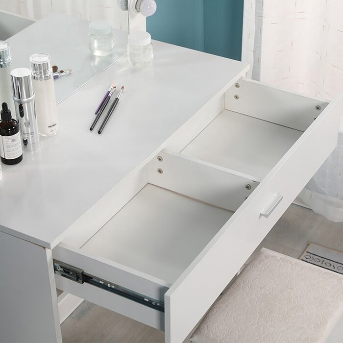 Meja Rias Minimalis Lighted Vanity