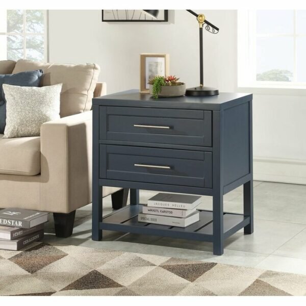Nakas Minimalis Medrano 2 Laci Grey