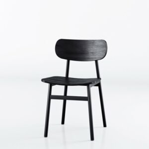 Kursi Cafe Minimalis Ropan Black Rustic