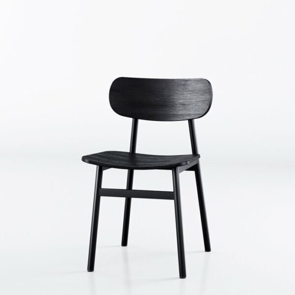 Kursi Cafe Minimalis Ropan Black Rustic