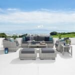 Set Kursi Rotan Sintesis Luar Ruangan Jupe